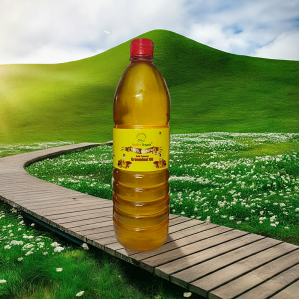 Cold Pressed Groundnut Oil 1ltr