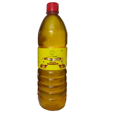 Cold Pressed Groundnut Oil 1ltr